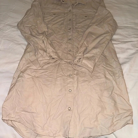 Thin corduroy dress - Picture 1 of 4